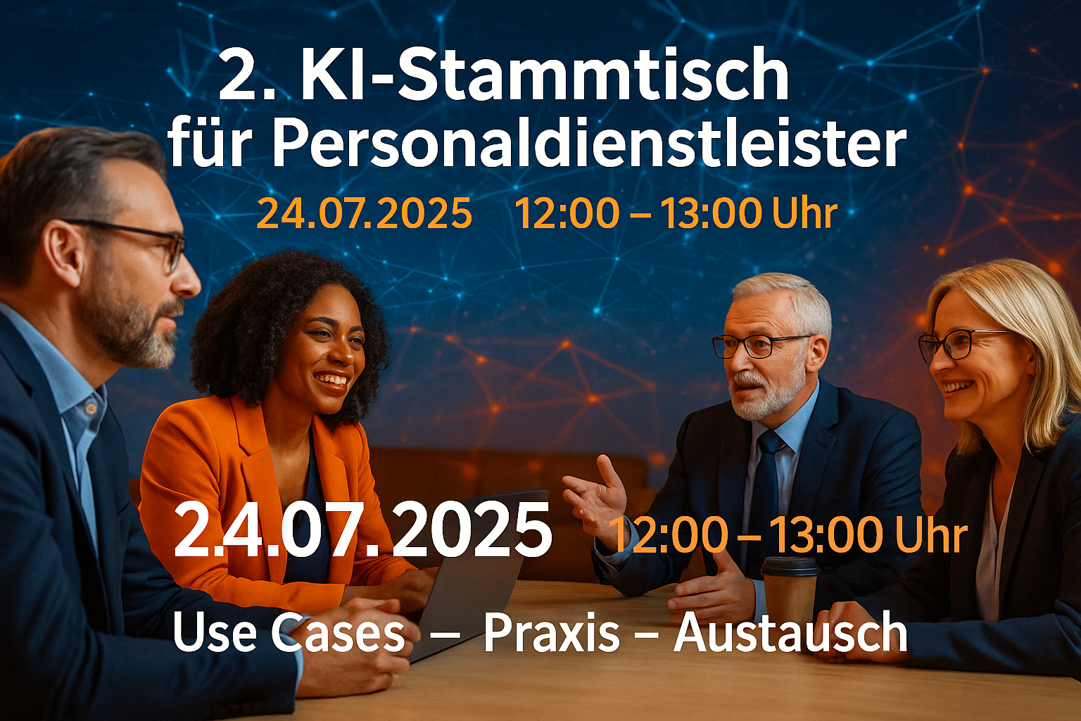 KI-Stammtisch für die Personaldienstleistung