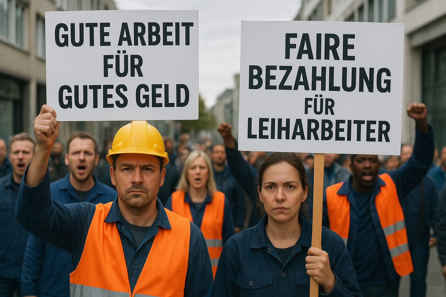 Tarifverhandlungen in der Zeitarbeit: Gewerkschaften fordern +7,5%, Arbeitgeber bieten +1,5%!