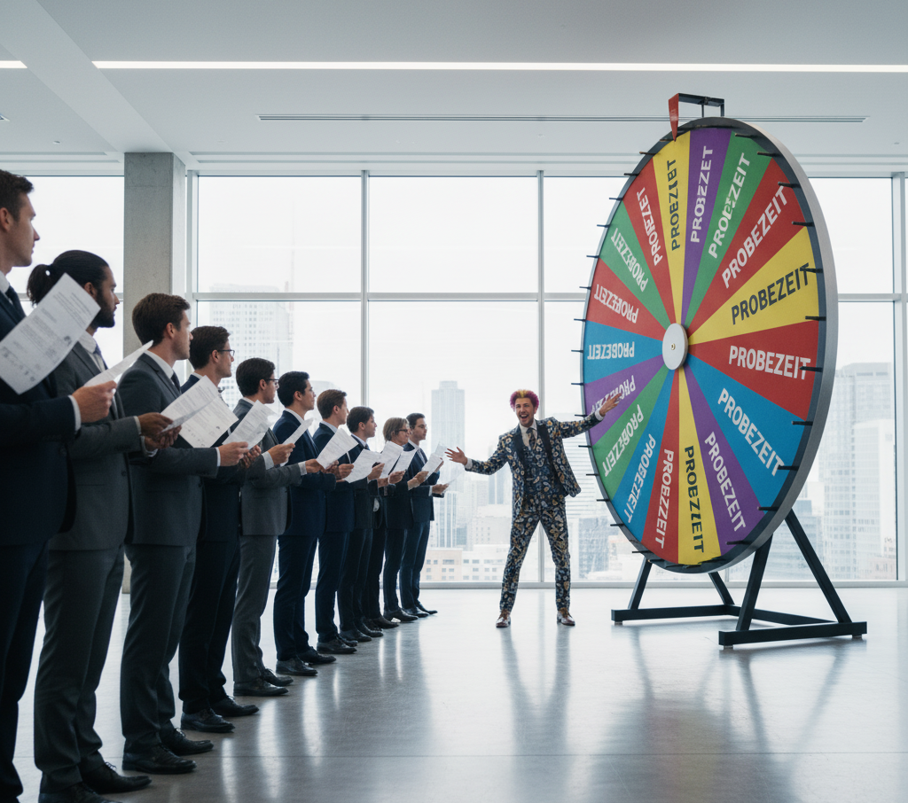 Die Dauer der Probezeit bei befristeten Arbeitsverhältnissen – wenn das Gesetz zur Lotterie wird!