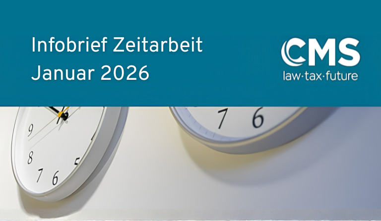 Zeitarbeit Infobrief Januar 2026: Aktuelle Entwicklungen in der Arbeitnehmerüberlassung